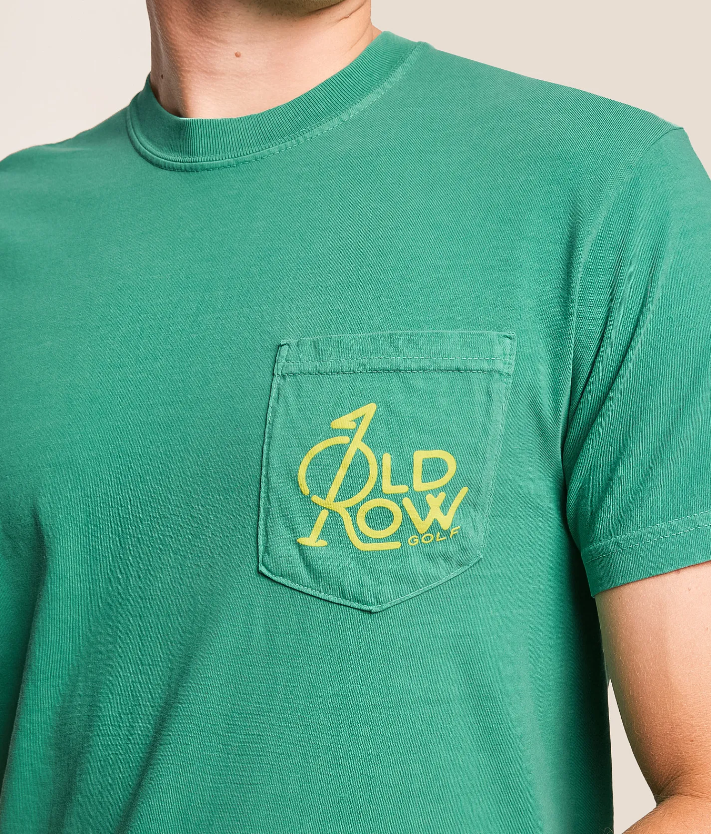 Old Row Golf Cart T-Shirt Green Outlet