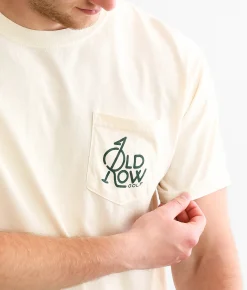 Old Row Golf Shotgun T-Shirt Ivory