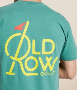 Graphic T-Shirts | Old Row Golf T-Shirt Light Green