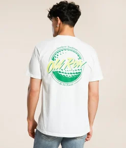 Tops|Graphic T-Shirts | Old Row Golf T-Shirt White