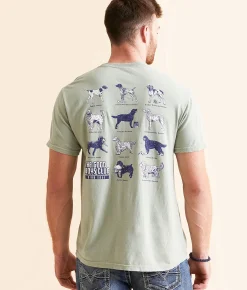 Graphic T-Shirts | Old Row Good Boys Club Bird Dogs T-Shirt Bay