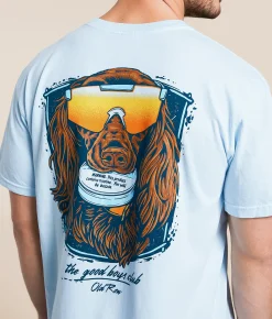 Old Row Good Boys Club Boyzin T-Shirt Chambray Best