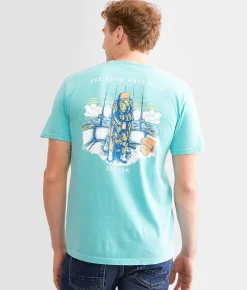 Graphic T-Shirts | Old Row Good Boys Club Deep Sea T-Shirt Chalky Mint