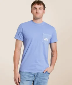 Old Row Good Boys Club USA T-Shirt Washed Denim Best