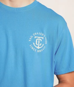 Tail Chasers Club Good Boy T-Shirt Royal Caribe Outlet