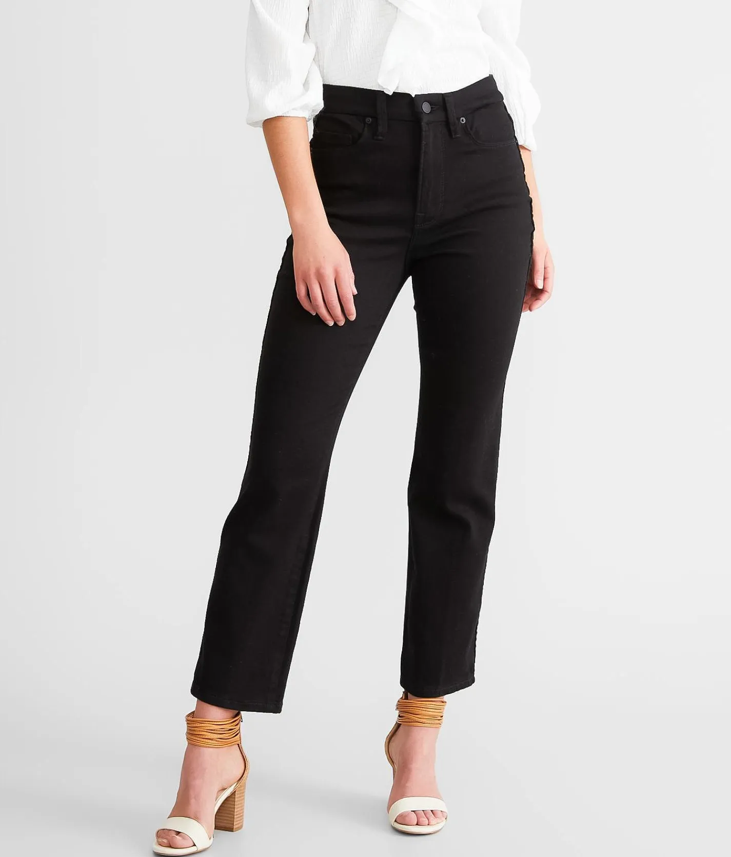 Jeans|Bottoms | GOOD AMERICAN Good Curve High Rise Straight Stretch Jean B001