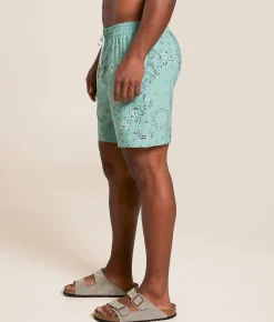 Bottoms|Swimwear | Billabong Good Times Stretch Swim Trunks Mist Green