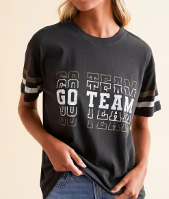 Tops | White Crow Go Team T-Shirt Black Sands