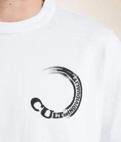 Graphic T-Shirts | Cult of Individuality Gradient Logo T-Shirt White