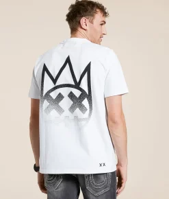 Graphic T-Shirts | Cult of Individuality Gradient Logo T-Shirt White
