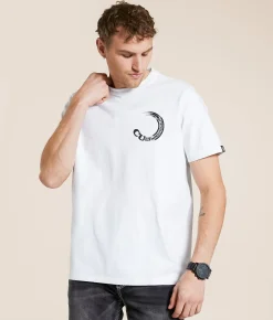 Graphic T-Shirts | Cult of Individuality Gradient Logo T-Shirt White