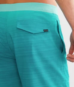 Veece Gradient Magic Print Stretch Boardshort Teal