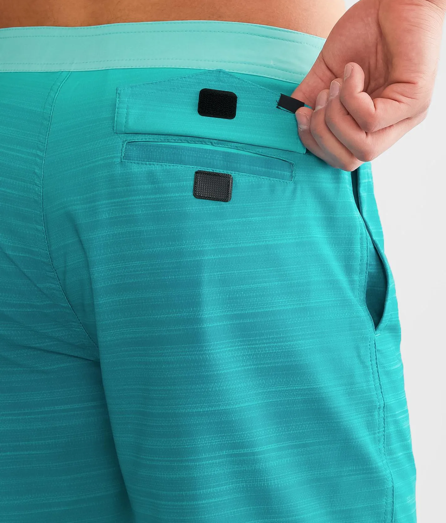 Veece Gradient Magic Print Stretch Boardshort Teal