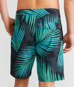 Bottoms | Departwest Gradient Tropical Stretch Boardshort Black