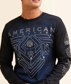 American Fighter Grandfalls Thermal Dark Blue Black Hot