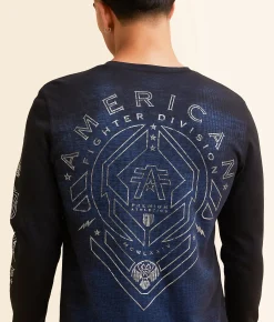 American Fighter Grandfalls Thermal Dark Blue Black Hot