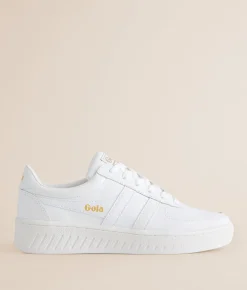 Gola® Grandslam Leather Sneaker White White Best
