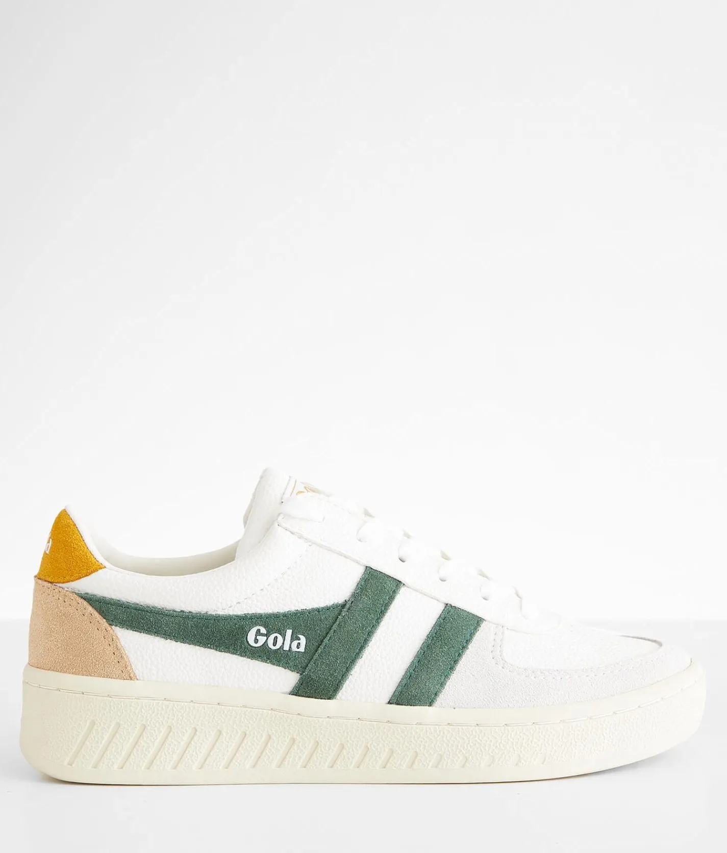 Gola® Grandslam Trident Sneaker White Evergreen Sun New