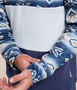 Tops | Departwest Grand Valley Hooded Sweatshirt Navy