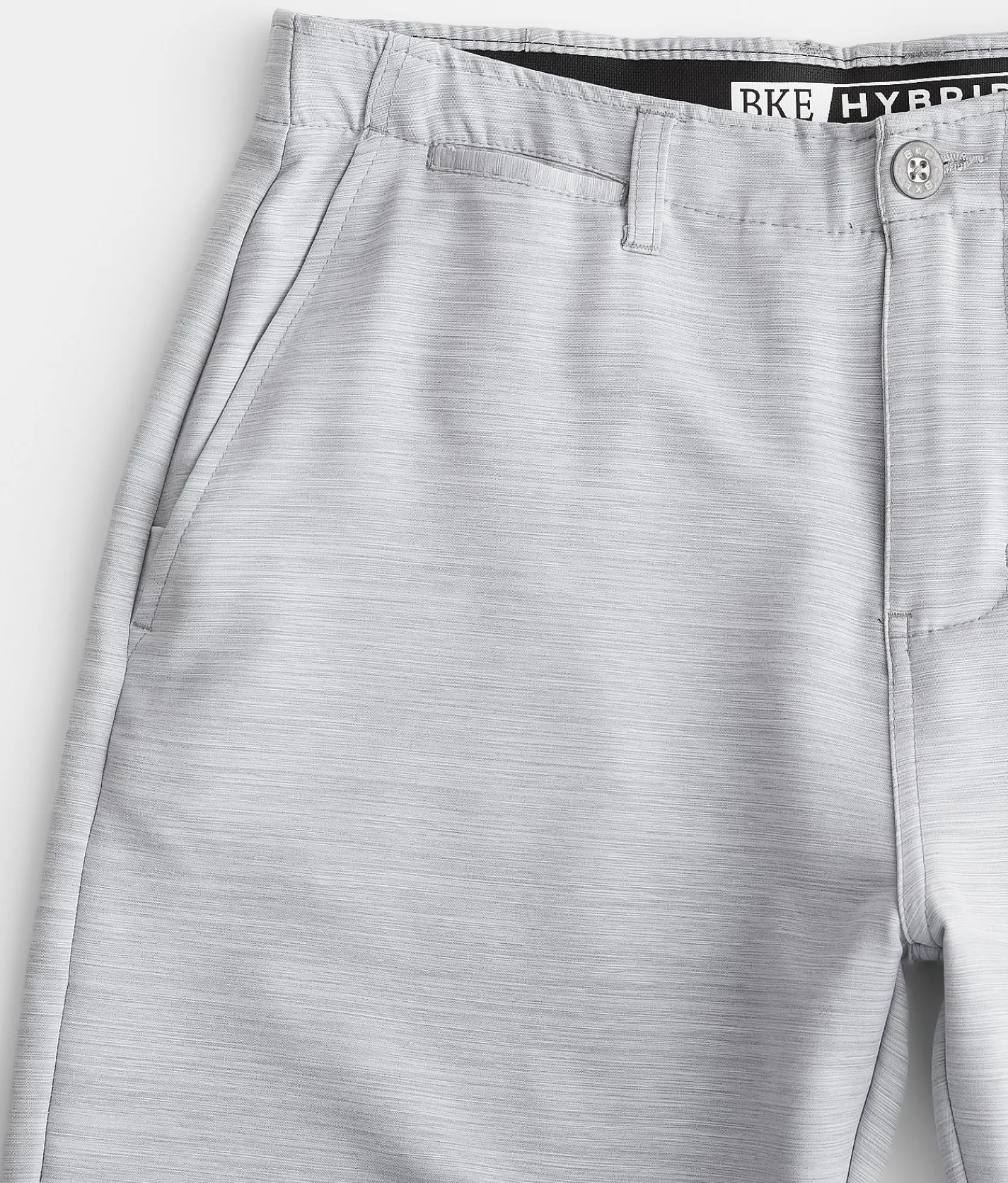 Bottoms|Shorts | BKE Grant Hybrid Stretch Walkshort Light Grey