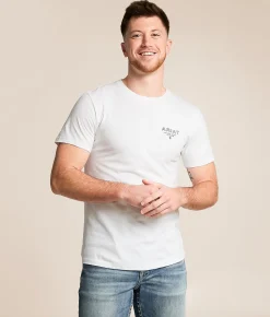 Ariat Grassroots Flag T-Shirt White