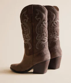 Shoes | Mi.iM Grazina Western Boot Brown