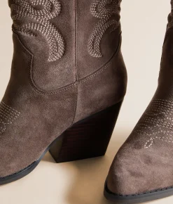 Shoes | Mi.iM Grazina Western Boot Brown
