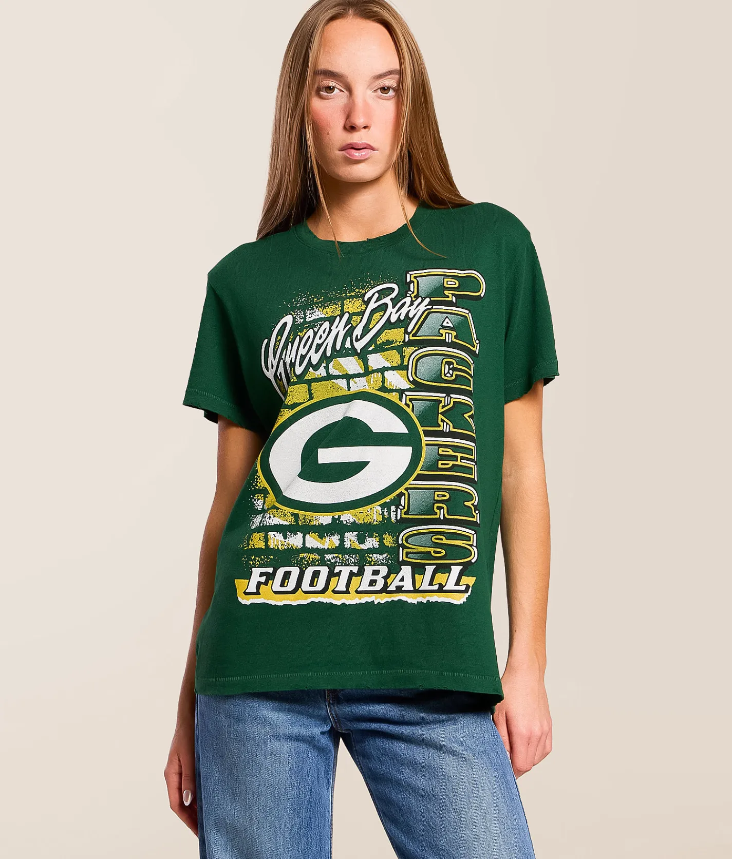 Junkfood Green Bay Packers T-Shirt Hunter Best