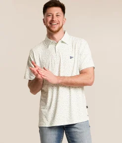 Breezy Golf skeepers Revenge Performance Polo Green Sale