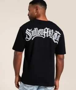 Sullen Grey Scale T-Shirt Jet Black Outlet