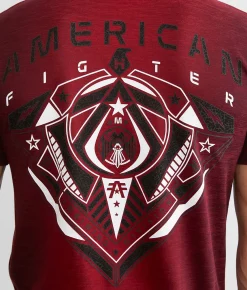 Graphic T-Shirts | American Fighter Griffith T-Shirt Burgundy
