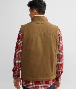 Ariat Grizzly Canvas Insulated Vest Cub