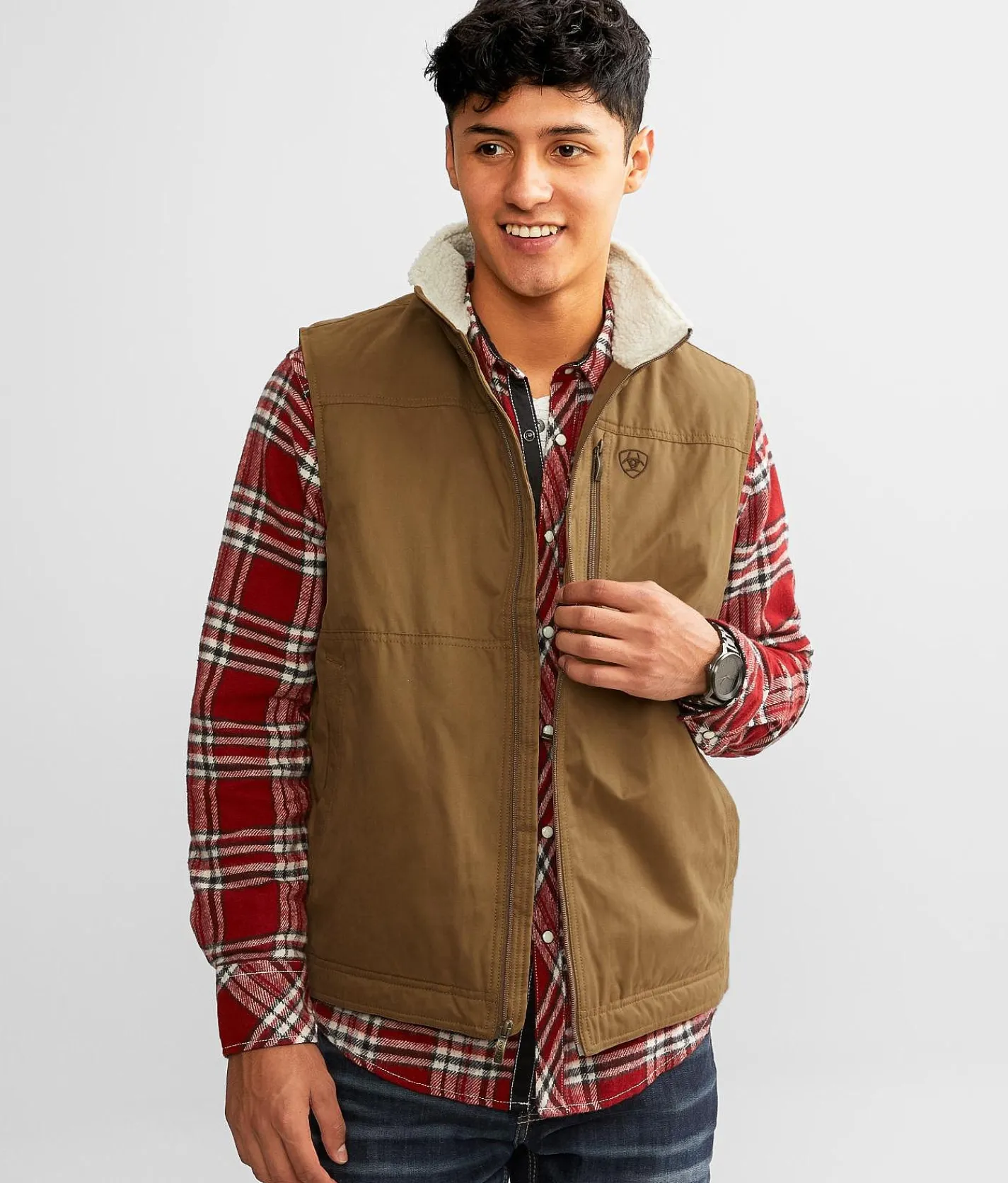 Ariat Grizzly Canvas Insulated Vest Cub