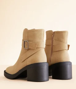 Shoes | Mia Gryfinn Ankle Boot Sand