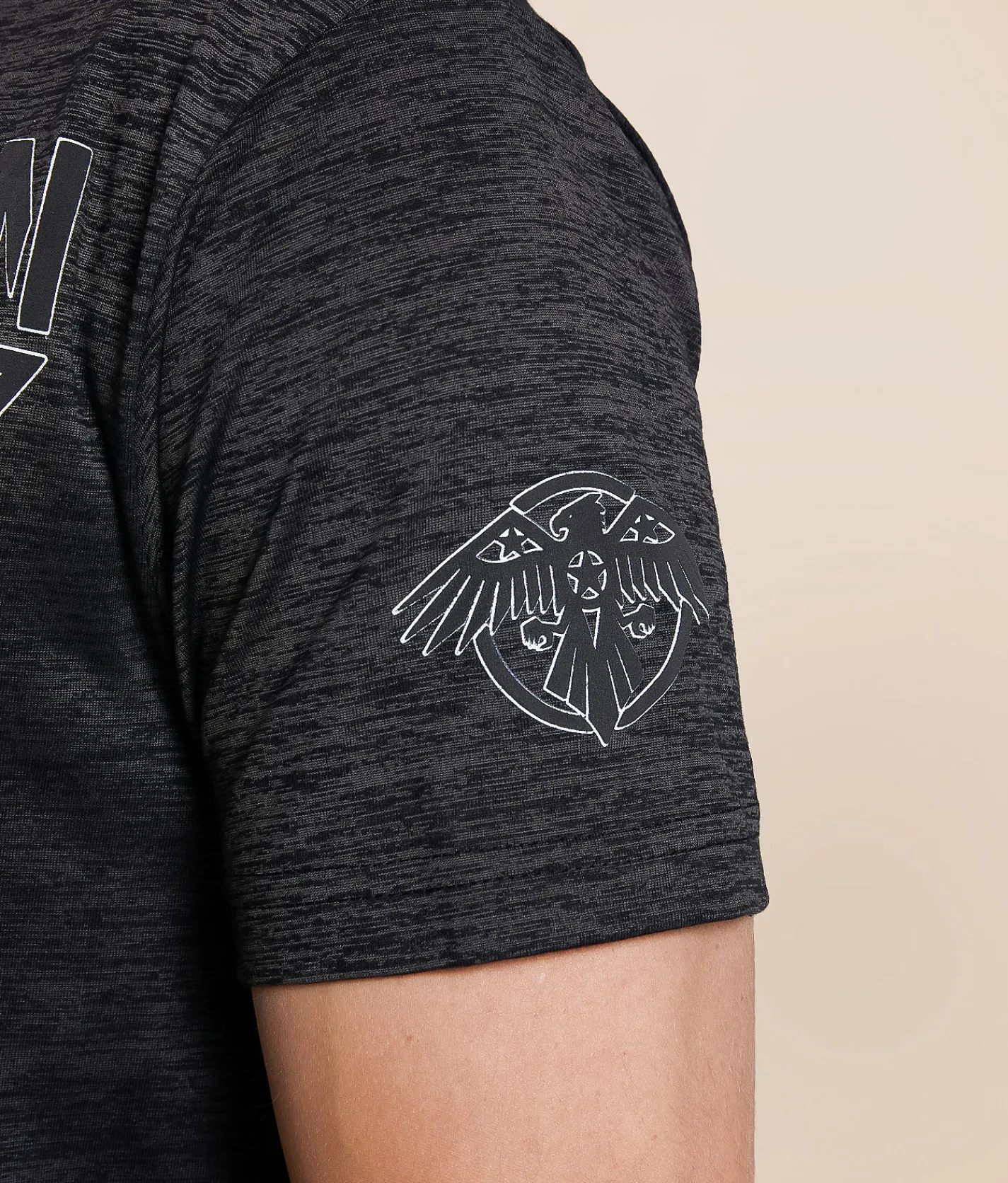 Tops|Graphic T-Shirts | American Fighter Gulf Crest T-Shirt Black Mass