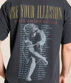 Tops | Goodie Two Sleeves Guns N' Roses Band T-Shirt Black