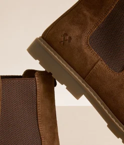 Shoes | Outpost Makers Haiden Leather Chelsea Boot Chestnut