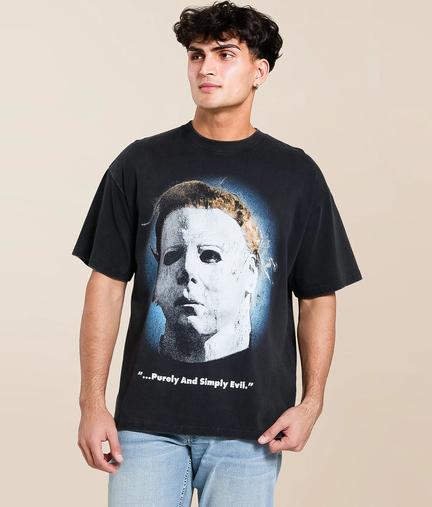 ID Supply Co. Halloween Pure Evil T-Shirt Dusk Hot