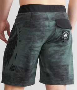 Bottoms|Swimwear | Howitzer Halls Boardshort Army Green