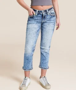 Jeans|Bottoms | Rock Revival Halsey Universal Capri Stretch Jean Halsey NP203