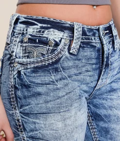 Jeans|Bottoms | Rock Revival Halsey Universal Capri Stretch Jean Halsey NP203