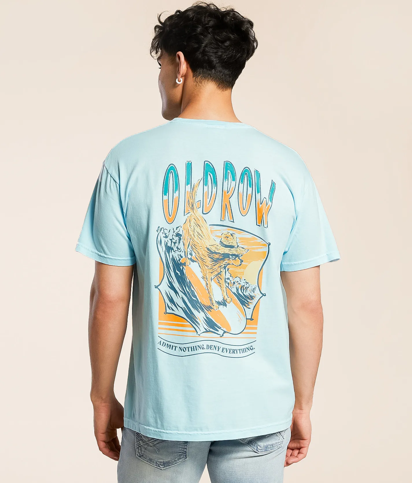 Old Row Hang Paw T-Shirt Chambray Clearance