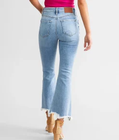 Jeans|Bottoms | HIDDEN Happi Cropped Flare Stretch Jean Light Wash