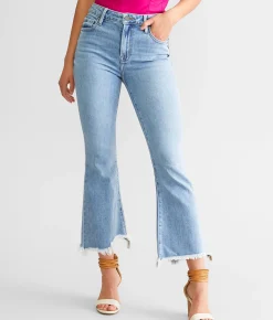Jeans|Bottoms | HIDDEN Happi Cropped Flare Stretch Jean Light Wash