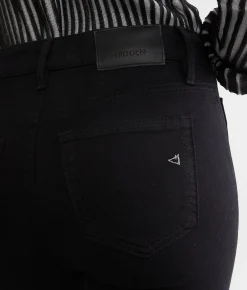 Jeans|Bottoms | HIDDEN Happi Cropped Flare Stretch Jean Black