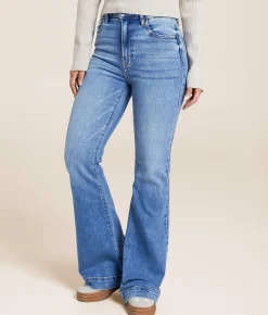 Jeans|Bottoms | HIDDEN Happi Flare Stretch Jean Dark