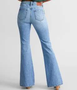 Jeans|Bottoms | HIDDEN Happi Split Flare Jean Medium Wash
