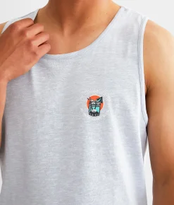 Activewear | Hurley Happy Hours Tank Top White Wolf Grey