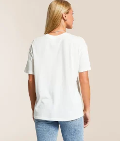Billabong Happy Paths Tomboy T-Shirt Salt Crystal Sale