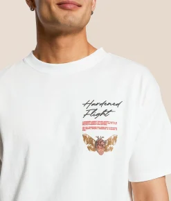 CVLA Hardened Flight T-Shirt White Clearance